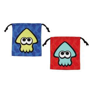 【お取り寄せ商品】マチ付き巾着 2枚組セット スプラトゥーン3