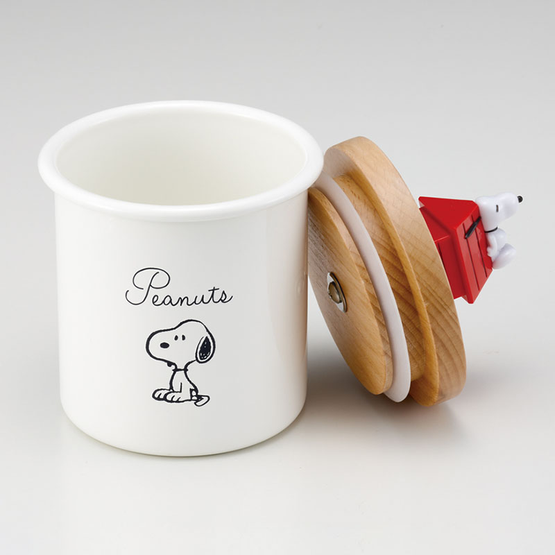 ●マスコット付キャニスター SNOOPY