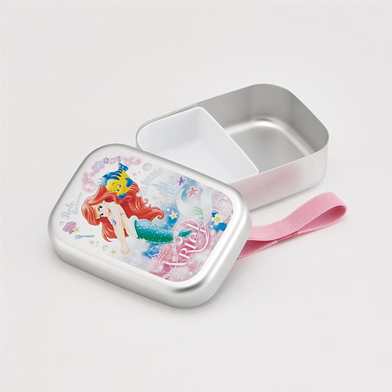 【お取り寄せ商品】アルミ弁当箱 保温庫対応 ランチベルト付き 370ml アリエル24