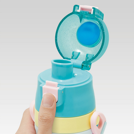 【お取り寄せ商品】超軽量2WAY ステンレスボトル 直飲み470ml コップ飲み430ml アリエル24