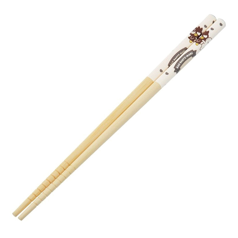 竹箸 バッドばつ丸 いつもいっしょのお友だち 21cm