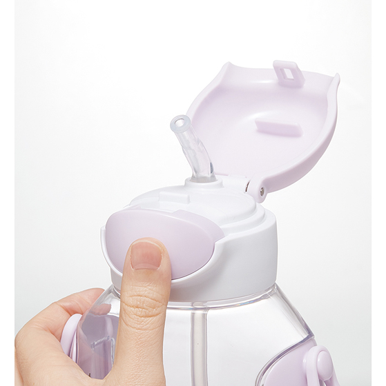 【お取り寄せ商品】ワンプッシュストローボトル 530ml シナぷしゅ