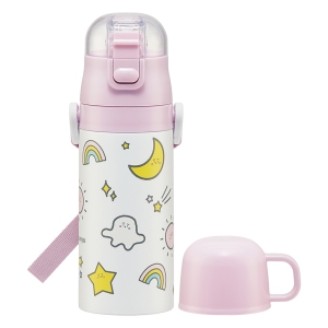 【お取り寄せ商品】2WAYステンレスボトル 400ml｜350ml シナぷしゅ