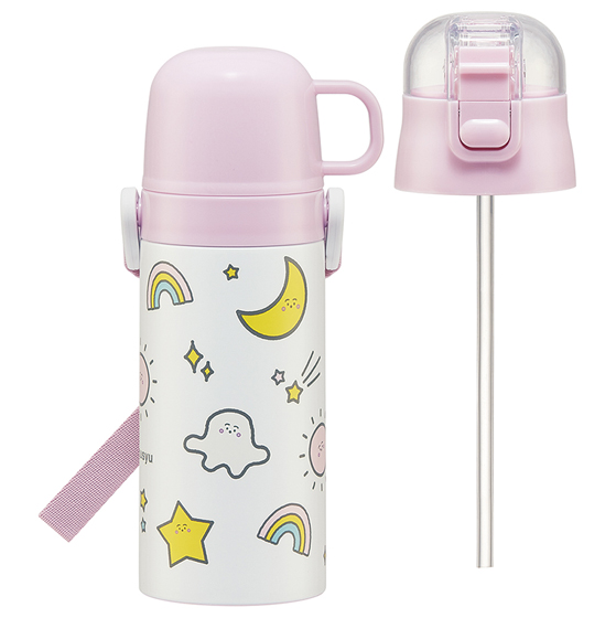 【お取り寄せ商品】2WAYステンレスボトル 400ml｜350ml シナぷしゅ