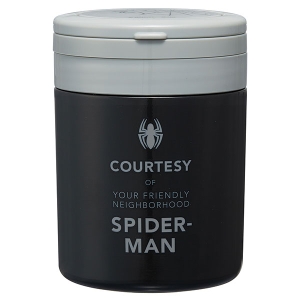 【お取り寄せ商品】折りたたみ ハンドル付き 保温 保冷 デリカポット 500ml スパイダーマン