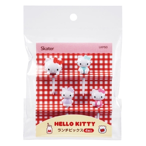 ランチピックス 4本入(4種類×各1本入り)ハローキティ