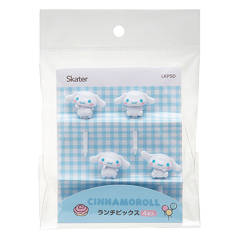 ランチピックス 4本入(4種類×各1本入り)シナモロール