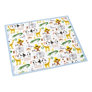 【お取り寄せ商品】ランチクロス 大判 52×52cm おさるのジョージZoo