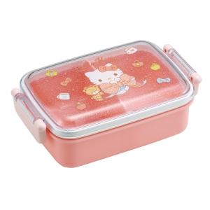 【お取り寄せ商品】抗菌ふわっとタイトランチ 1段 450ml キティビックリボン