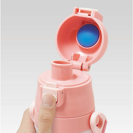 【お取り寄せ商品】超軽量ダイレクトステンレスボトル 470ml キティビックリボン
