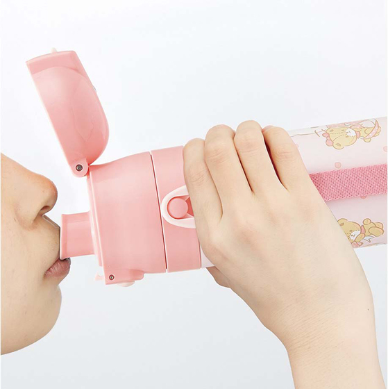 【お取り寄せ商品】超軽量ダイレクトステンレスボトル 470ml キティビックリボン