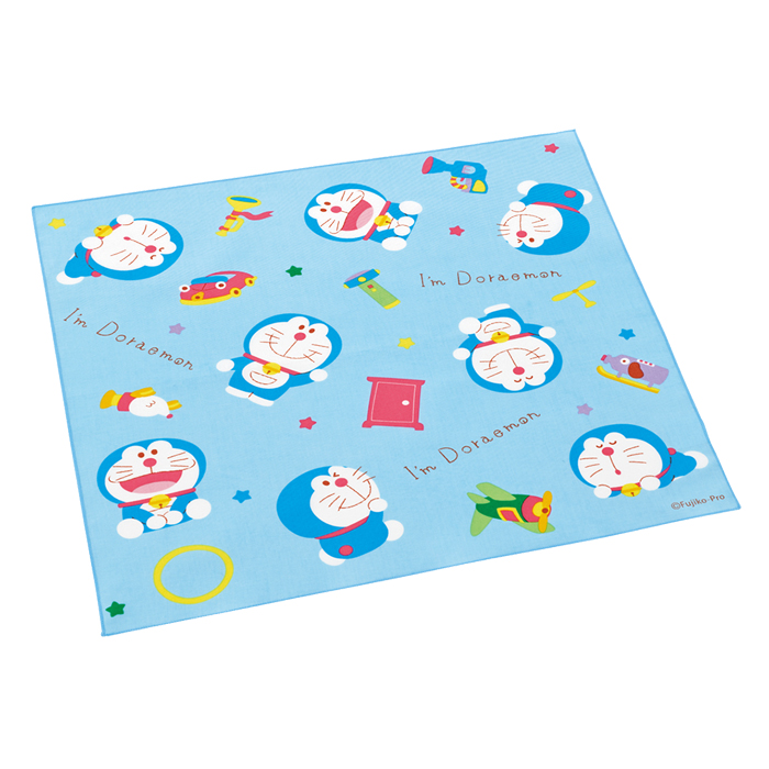 【お取り寄せ商品】ランチクロス 43×43cm ドラえもん ギンガム