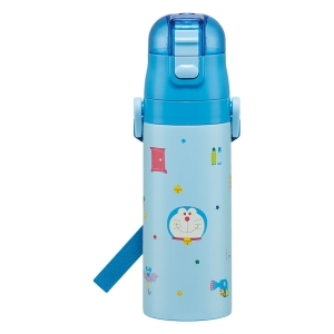 【お取り寄せ商品】超軽量ダイレクトステンレスボトル 470ml ドラえもん ギンガム