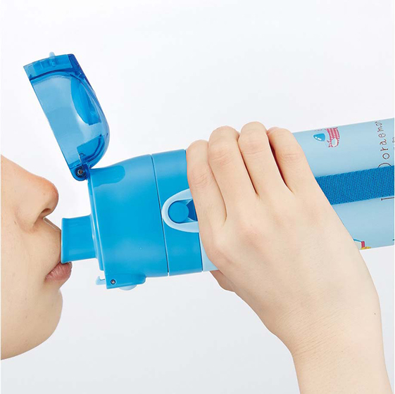 【お取り寄せ商品】超軽量ダイレクトステンレスボトル 470ml ドラえもん ギンガム