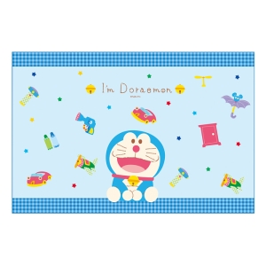 【お取り寄せ商品】レジャーシート 1人用 90×60cm ドラえもん ギンガム