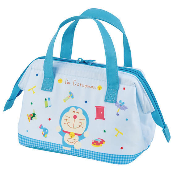 【お取り寄せ商品】がま口ランチバッグ ドラえもん ギンガム