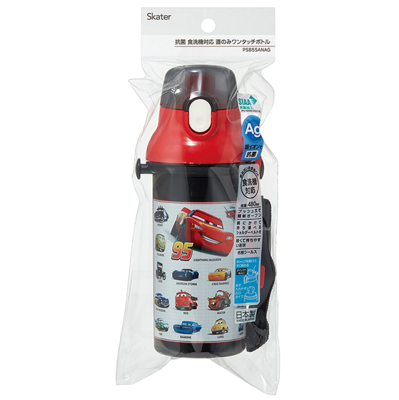 【お取り寄せ商品】抗菌直飲プラボトル 480ml カーズ25