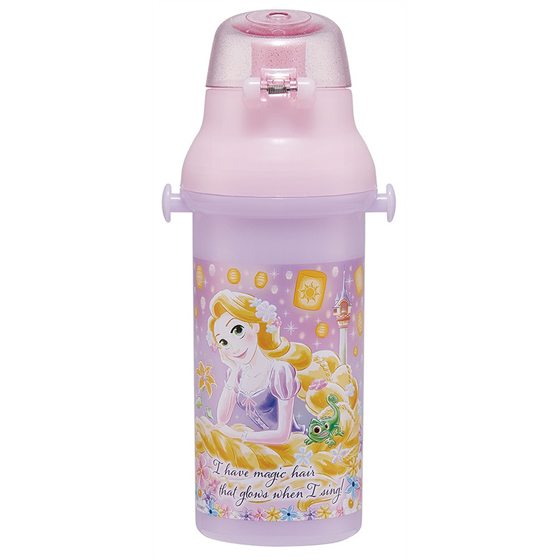 【お取り寄せ商品】抗菌直飲プラボトル 480ml 塔の上のラプンツェル