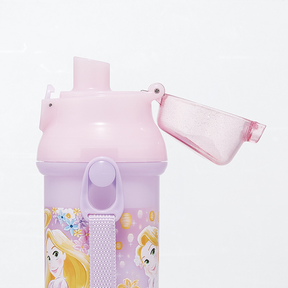 【お取り寄せ商品】抗菌直飲プラボトル 480ml 塔の上のラプンツェル