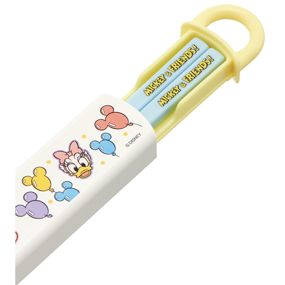 抗菌 食洗機対応 箸箱セット 箸16.5cm ミッキー&フレンズ風船
