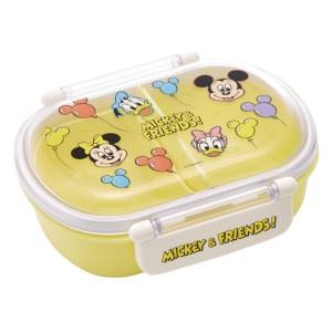 【お取り寄せ商品】抗菌 ふわっとタイトランチ 1段 360ml ミッキー&フレンズ風船