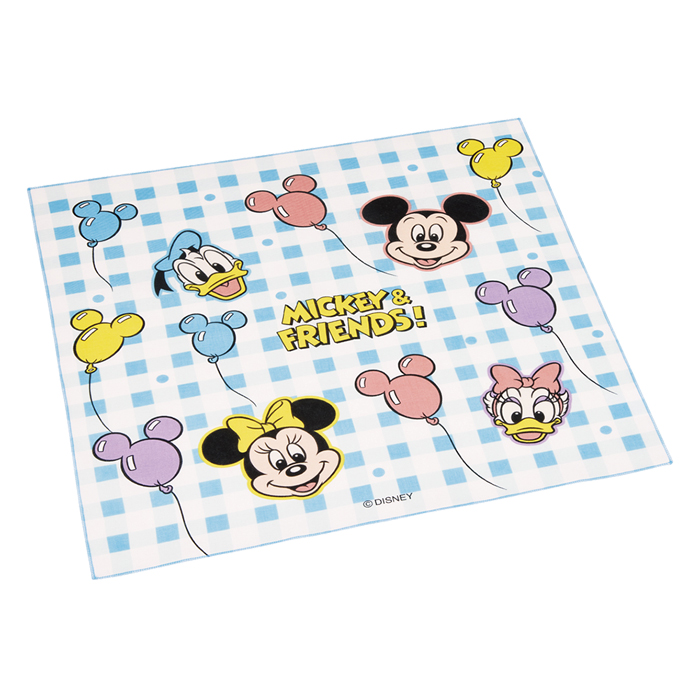 【お取り寄せ商品】ランチクロス 43×43cm ミッキー&フレンズ風船