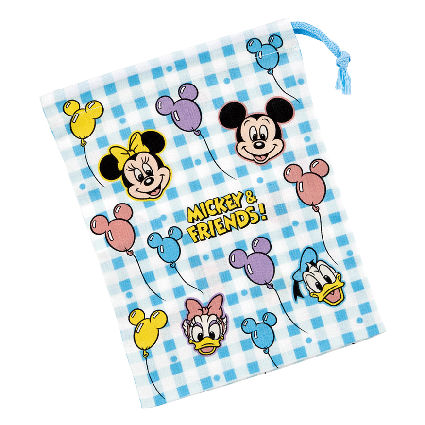 【お取り寄せ商品】コップ袋 約14.8×20.5cm ミッキー&フレンズ風船