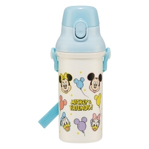 【お取り寄せ商品】抗菌直飲プラボトル 480ml ミッキー&フレンズ風船