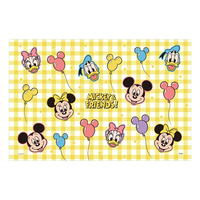 【お取り寄せ商品】レジャーシート 1人用 90×60cm ミッキー&フレンズ風船