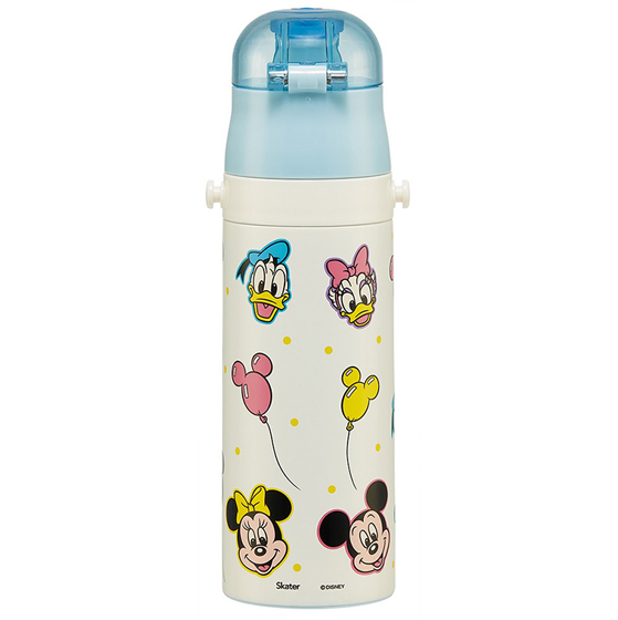 【お取り寄せ商品】超軽量ダイレクトステンレスボトル 470ml ミッキー&フレンズ風船