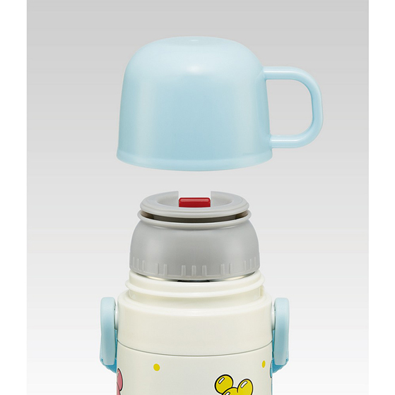 【お取り寄せ商品】超軽量2WAY ステンレスボトル 直飲み470ml コップ飲み430ml ミッキー&フレンズ風船
