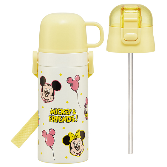 【お取り寄せ商品】2WAYステンレスボトル 400ml｜350ml ミッキー&フレンズ風船