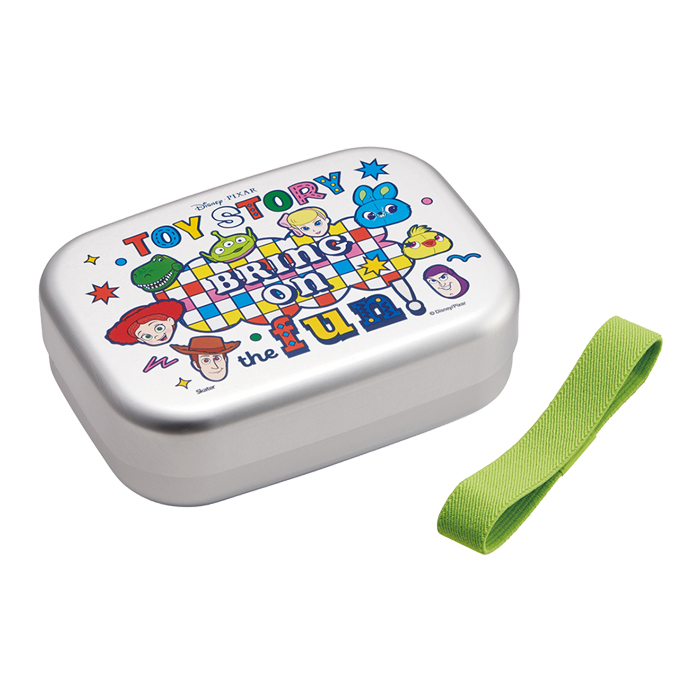 【お取り寄せ商品】アルミ弁当箱 保温庫対応 ランチベルト付き 370ml トイ・ストーリー25