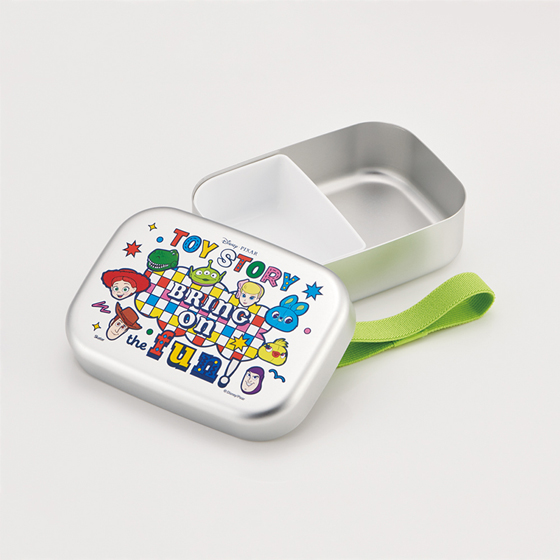 【お取り寄せ商品】アルミ弁当箱 保温庫対応 ランチベルト付き 370ml トイ・ストーリー25
