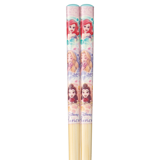 【お取り寄せ商品】竹安全箸 16.5cm  ディズニープリンセス25