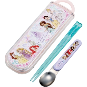 【お取り寄せ商品】抗菌 箸スプーンコンビセット ディズニープリンセス25