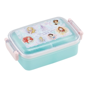 【お取り寄せ商品】抗菌 ふわっとタイトランチ 1段 450ml ディズニープリンセス25