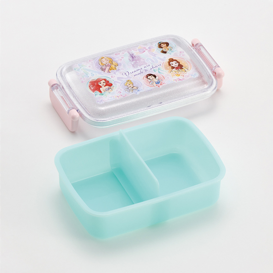 【お取り寄せ商品】抗菌 ふわっとタイトランチ 1段 450ml ディズニープリンセス25