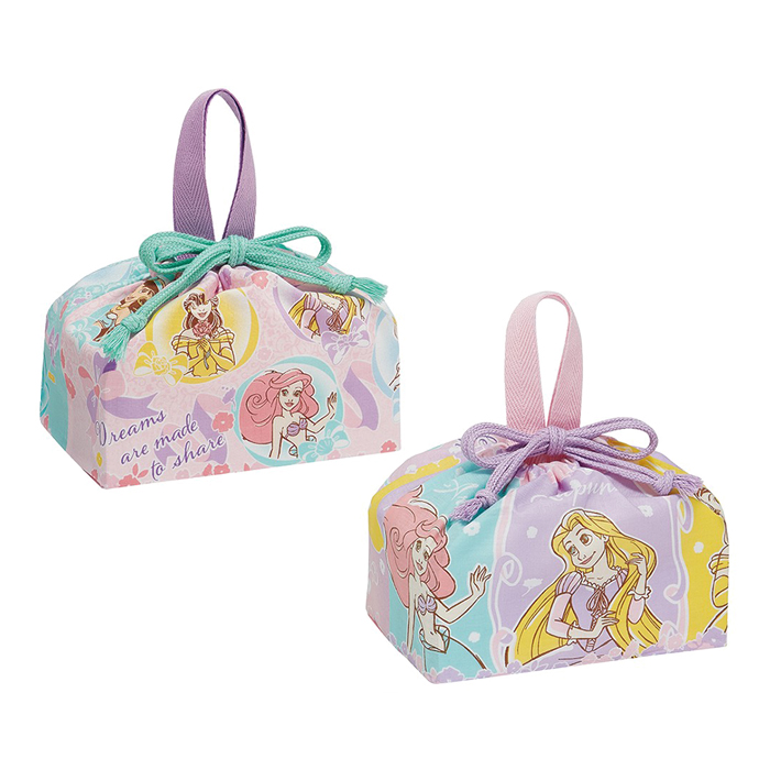 【お取り寄せ商品】ランチ巾着 2枚セット ディズニープリンセス25