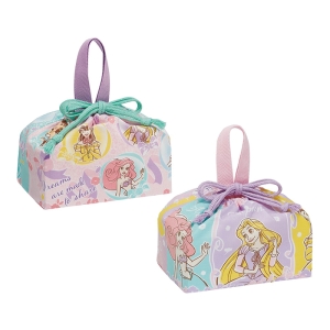 【お取り寄せ商品】ランチ巾着 2枚セット ディズニープリンセス25