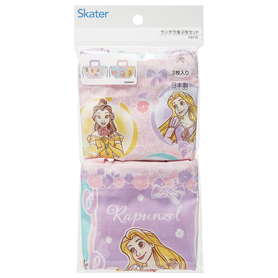 【お取り寄せ商品】ランチ巾着 2枚セット ディズニープリンセス25