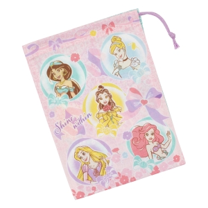 【お取り寄せ商品】コップ袋 約14.8×20.5cm ディズニープリンセス25