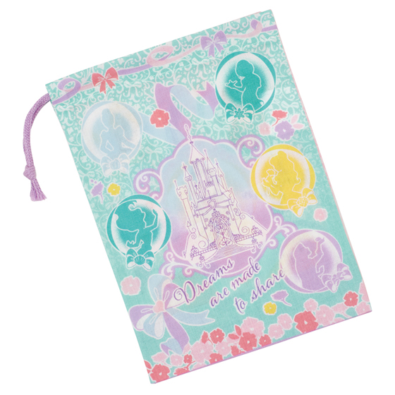 【お取り寄せ商品】コップ袋 約14.8×20.5cm ディズニープリンセス25