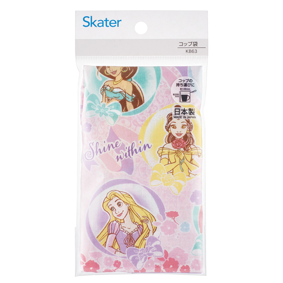 【お取り寄せ商品】コップ袋 約14.8×20.5cm ディズニープリンセス25