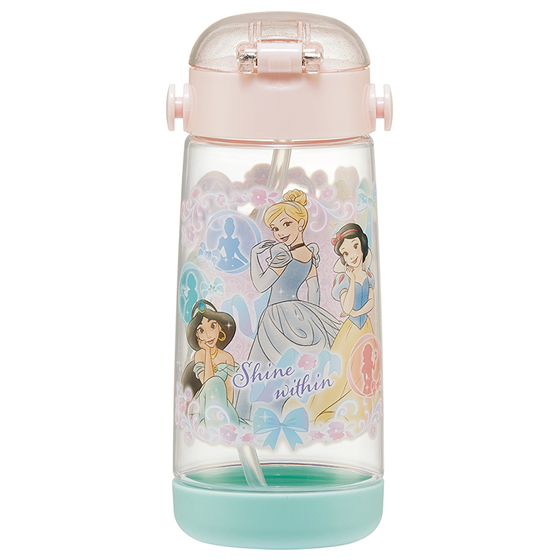 【お取り寄せ商品】ワンプッシュストローボトル 480ml ディズニープリンセス25