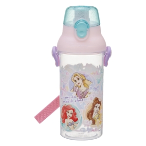 【お取り寄せ商品】食洗機対応 プラクリアボトル 480ml ディズニープリンセス25