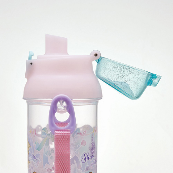 【お取り寄せ商品】食洗機対応 プラクリアボトル 480ml ディズニープリンセス25