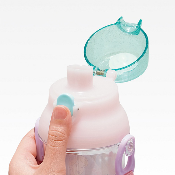 【お取り寄せ商品】食洗機対応 プラクリアボトル 480ml ディズニープリンセス25