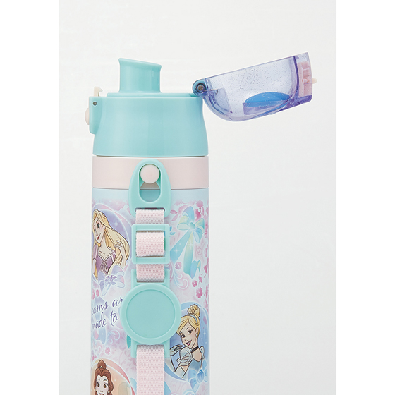 【お取り寄せ商品】超軽量ダイレクトステンレスボトル 470ml ディズニープリンセス25