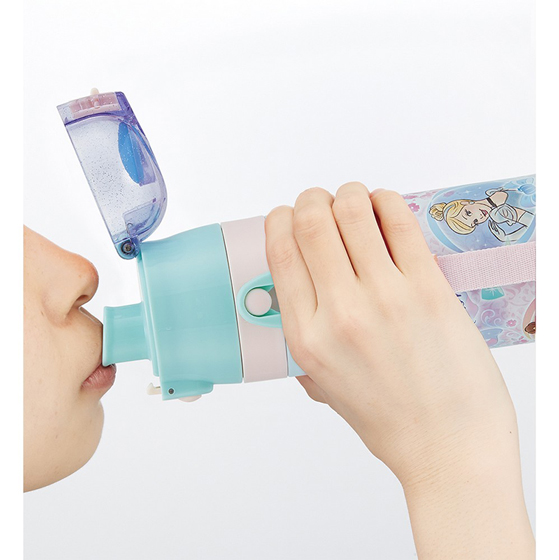 【お取り寄せ商品】超軽量ダイレクトステンレスボトル 470ml ディズニープリンセス25